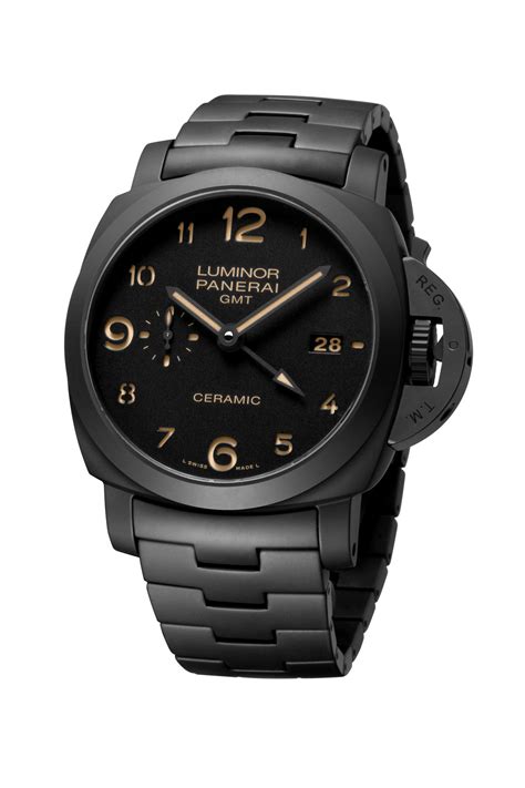 panerai tuttonero weight|luminor Panerai gmt ceramica.